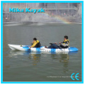 2 Person Transparente Kajak Fischerboote Plastik Kanu